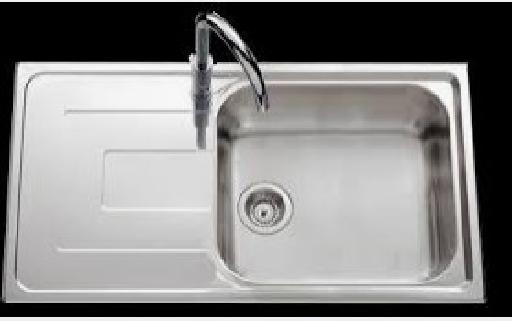 COMPONENTI Pack Athena Evier 86x50 Robinet Inox REF PATHENA1B - Compenenti